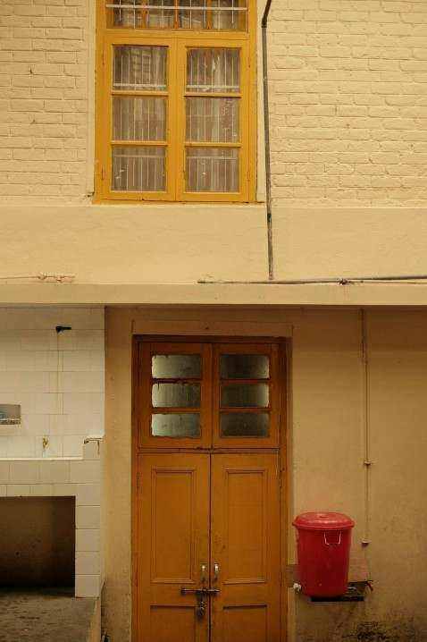 Painter applying protective coating